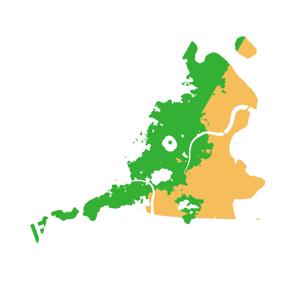 Biome Rust Map: Procedural Map, Size: 3000, Seed: 62254