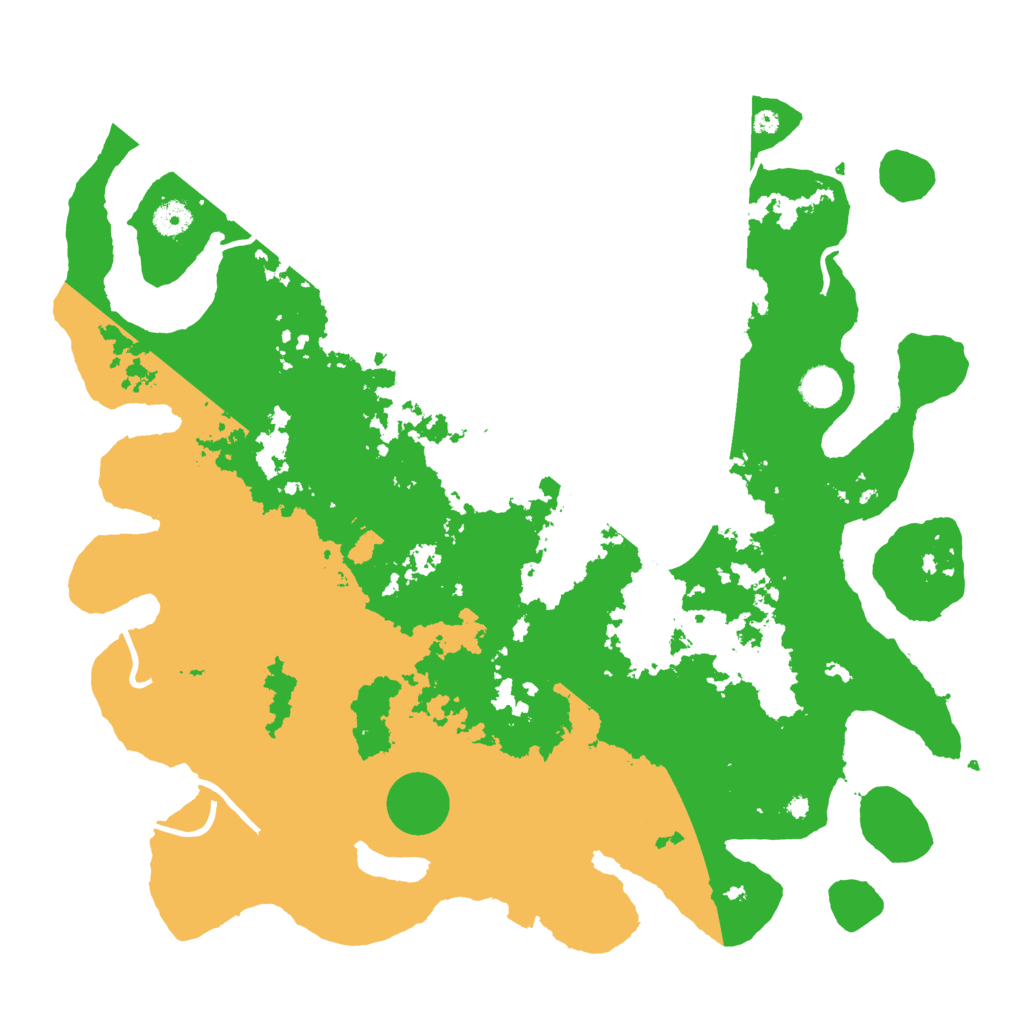Biome Rust Map: Procedural Map, Size: 4300, Seed: 95229310
