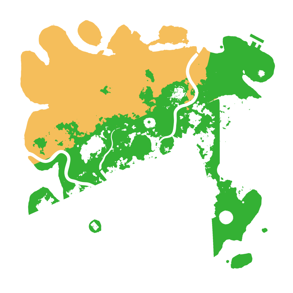Biome Rust Map: Procedural Map, Size: 3950, Seed: 44241248