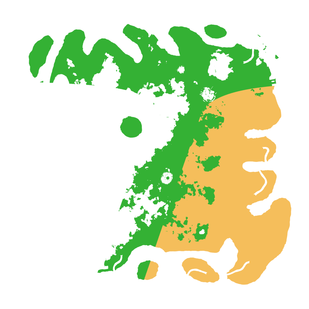 Biome Rust Map: Procedural Map, Size: 3950, Seed: 50109572