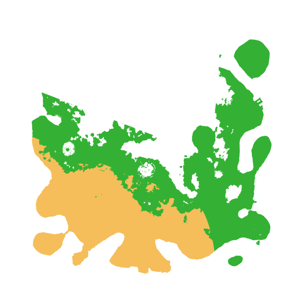 Biome Rust Map: Procedural Map, Size: 3400, Seed: 73029783