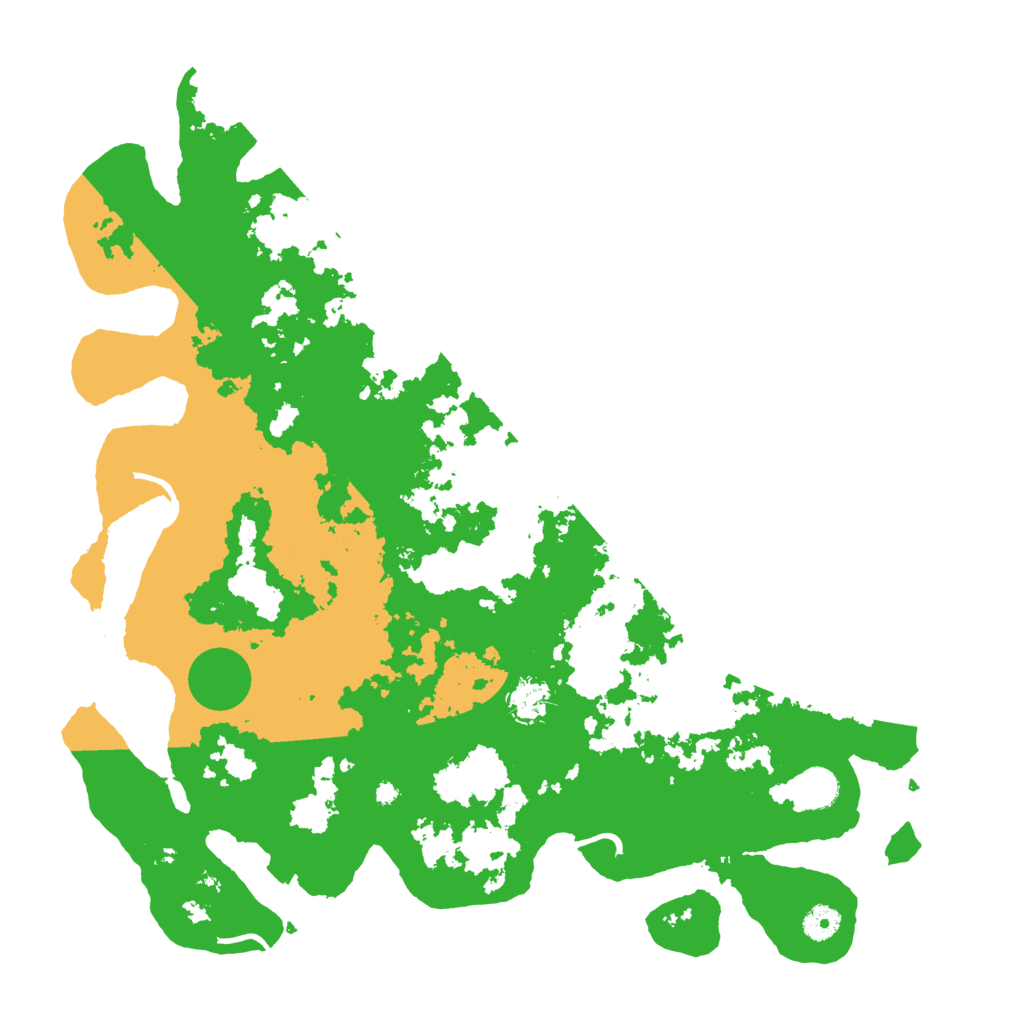 Biome Rust Map: Procedural Map, Size: 4300, Seed: 81805713
