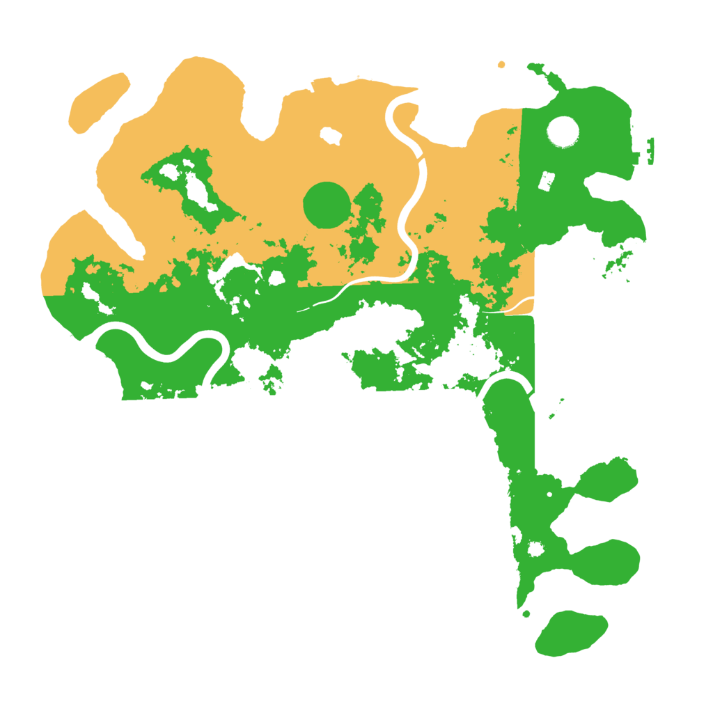 Biome Rust Map: Procedural Map, Size: 4000, Seed: 44086580
