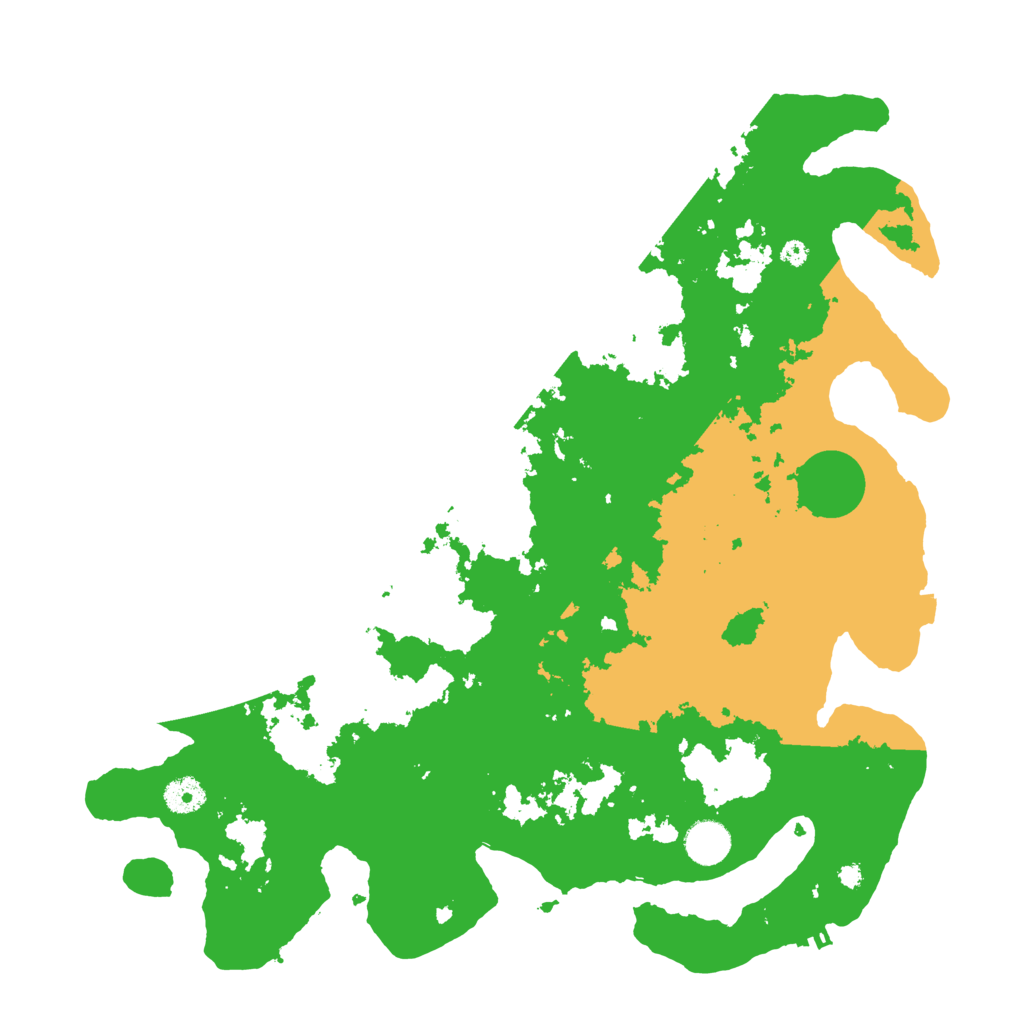 Biome Rust Map: Procedural Map, Size: 4000, Seed: 94455842