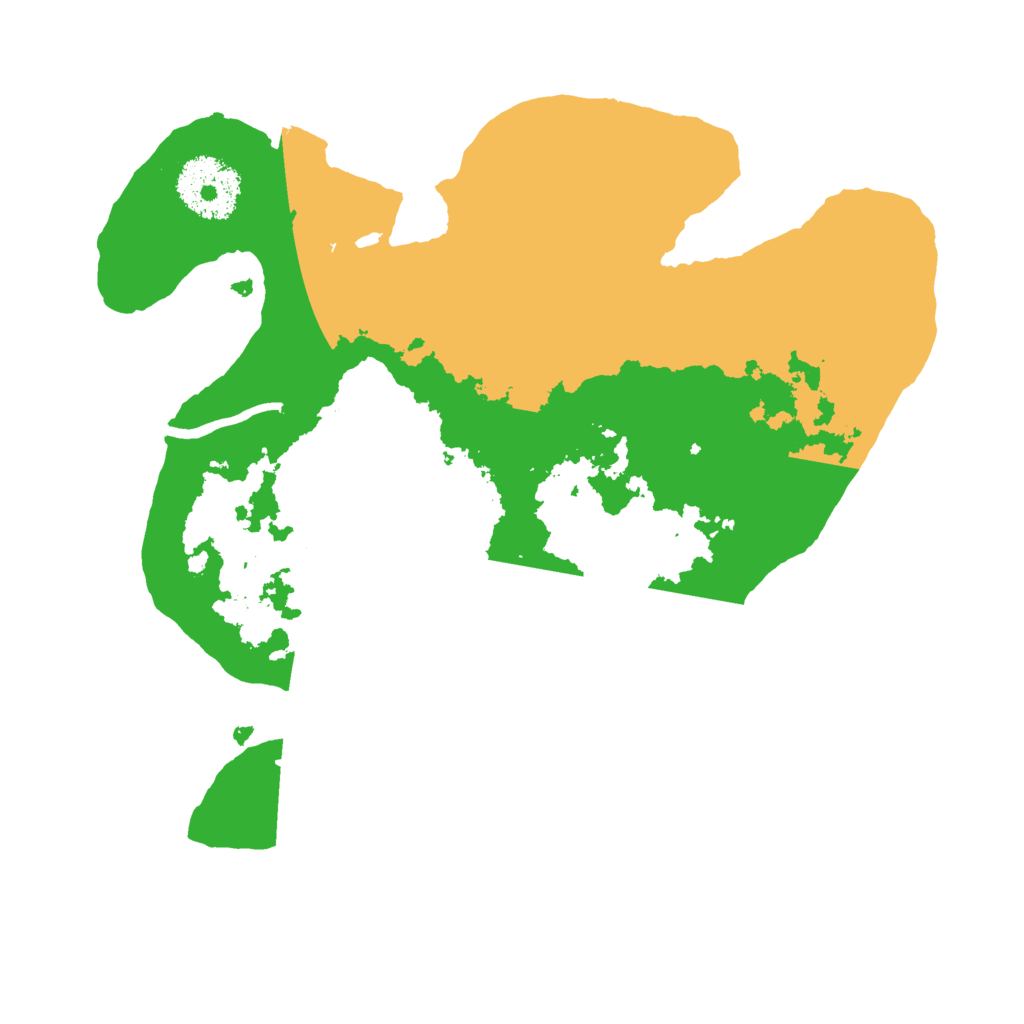 Biome Rust Map: Procedural Map, Size: 2500, Seed: 5987