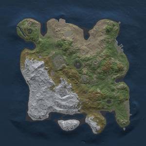 Thumbnail Rust Map: Procedural Map, Size: 2750, Seed: 31337, 10 Monuments