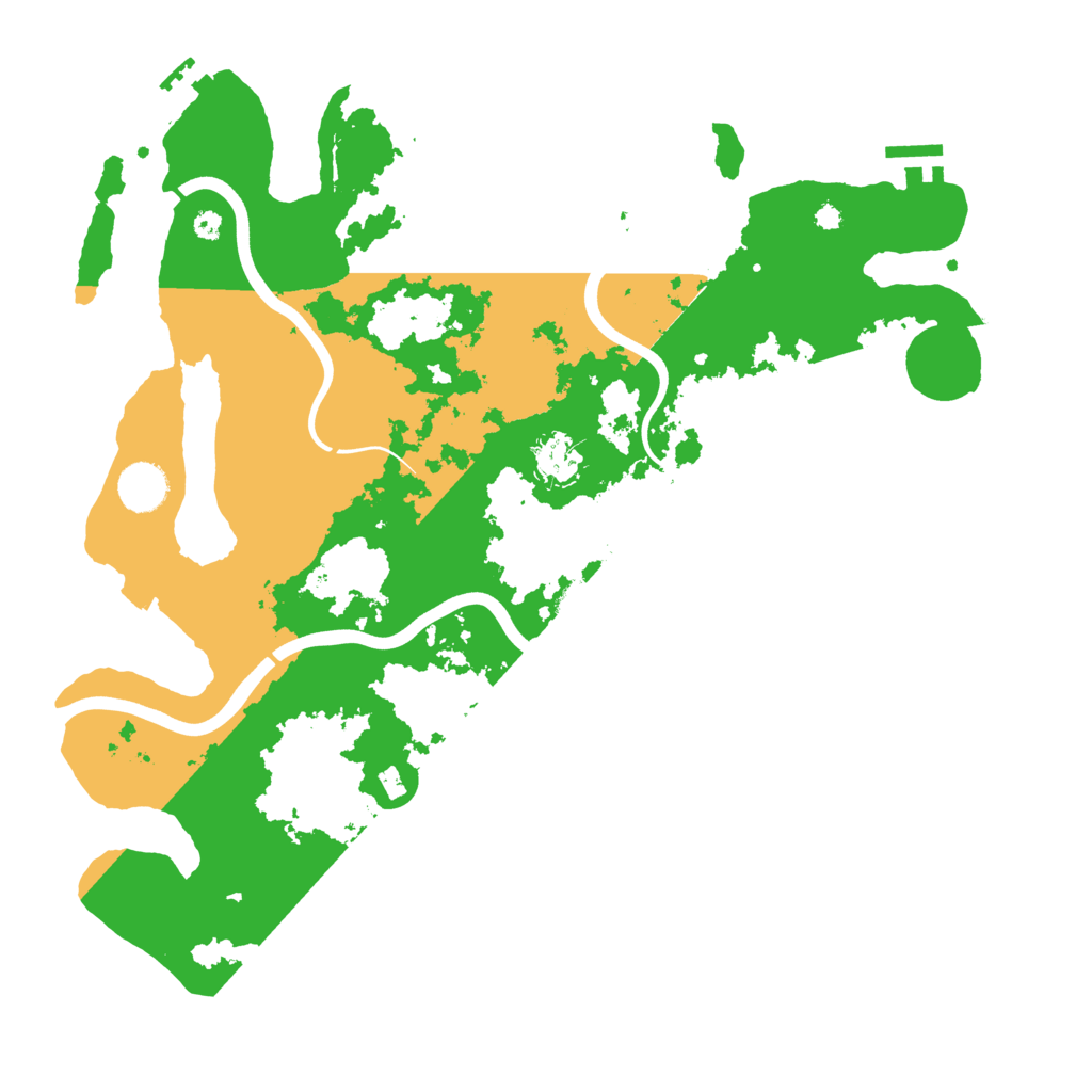Biome Rust Map: Procedural Map, Size: 3850, Seed: 40509775