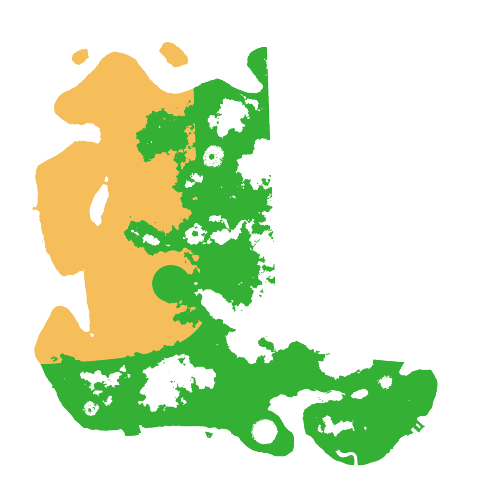 Biome Rust Map: Procedural Map, Size: 3550, Seed: 52855574