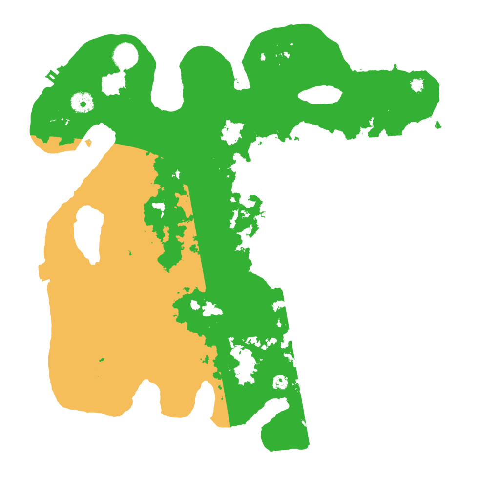 Biome Rust Map: Procedural Map, Size: 3450, Seed: 90833701