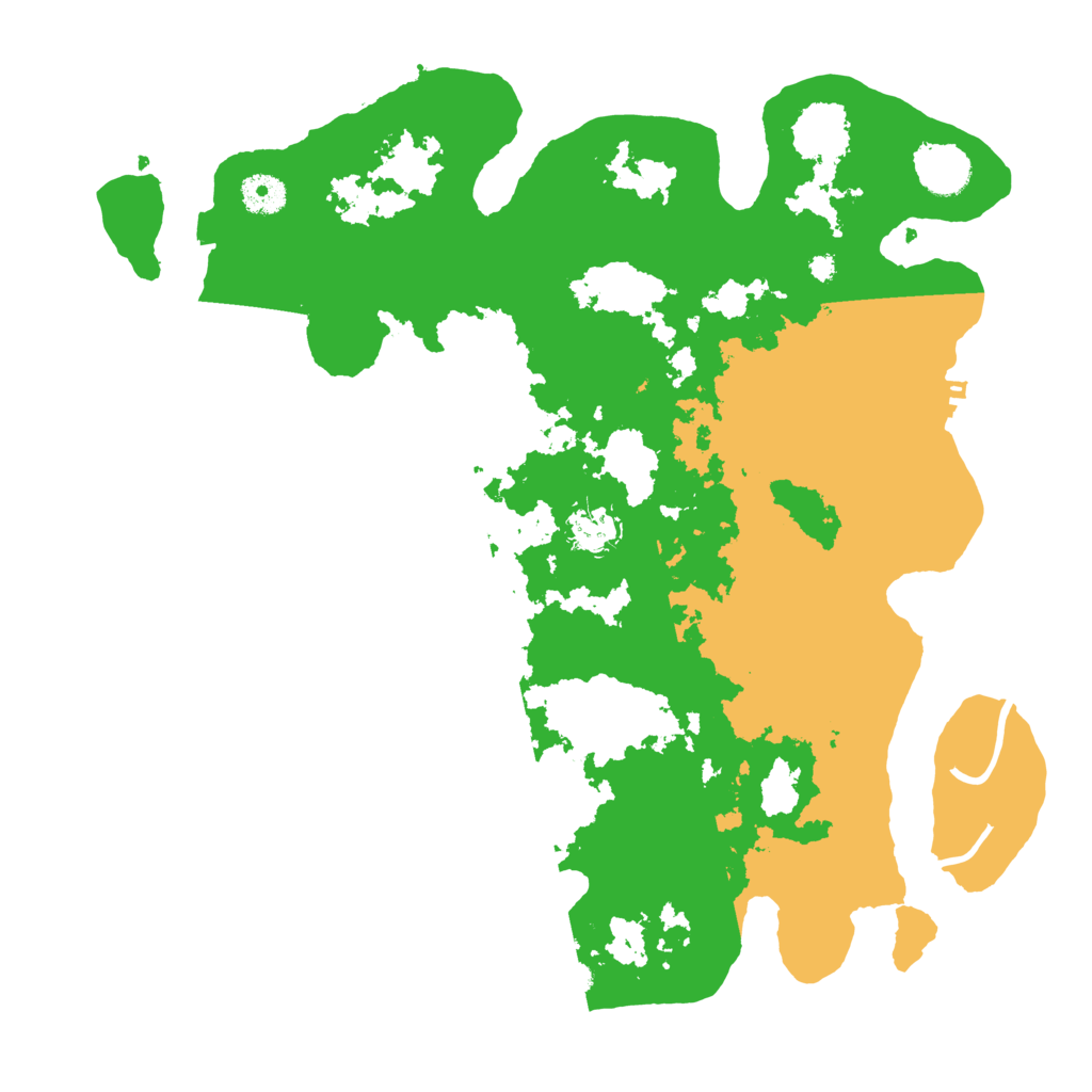Biome Rust Map: Procedural Map, Size: 3850, Seed: 68447125