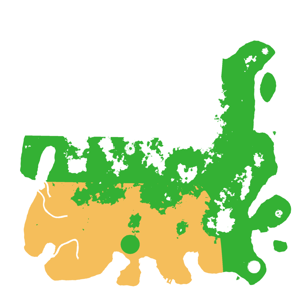 Biome Rust Map: Procedural Map, Size: 4250, Seed: 44763731