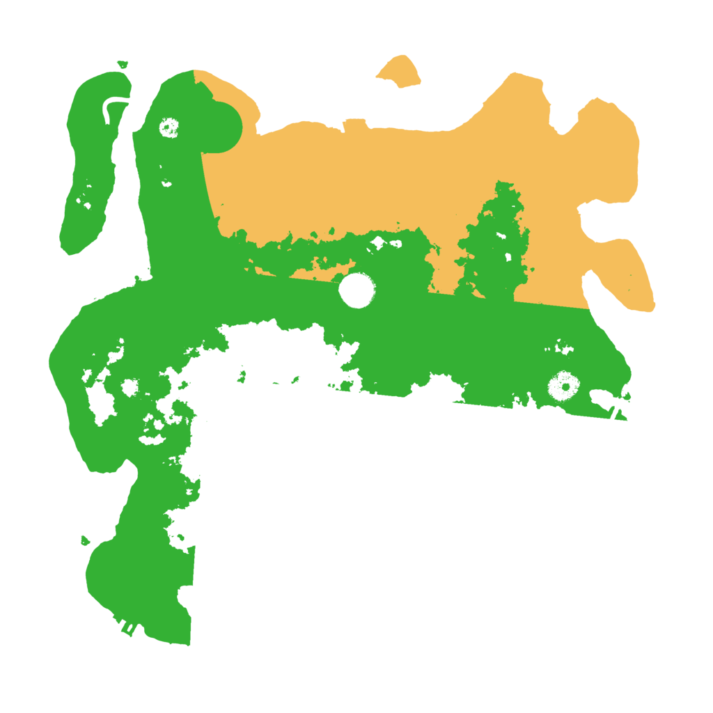 Biome Rust Map: Procedural Map, Size: 3650, Seed: 64045682