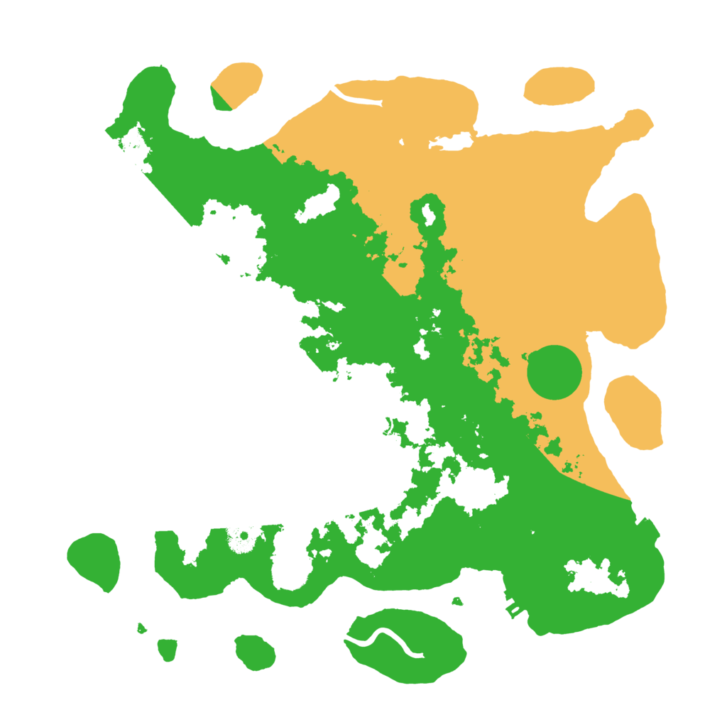 Biome Rust Map: Procedural Map, Size: 3500, Seed: 724869484