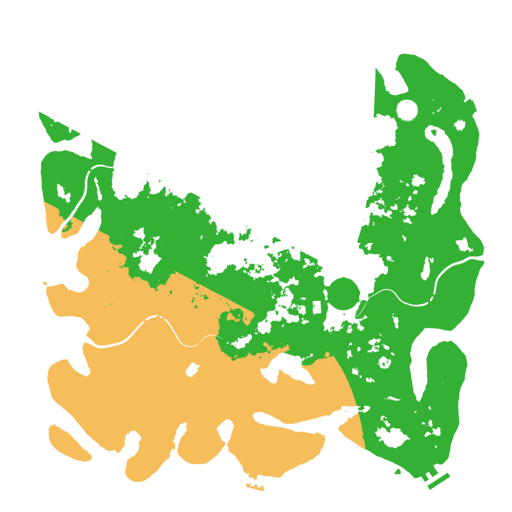 Biome Rust Map: Procedural Map, Size: 4250, Seed: 98510395