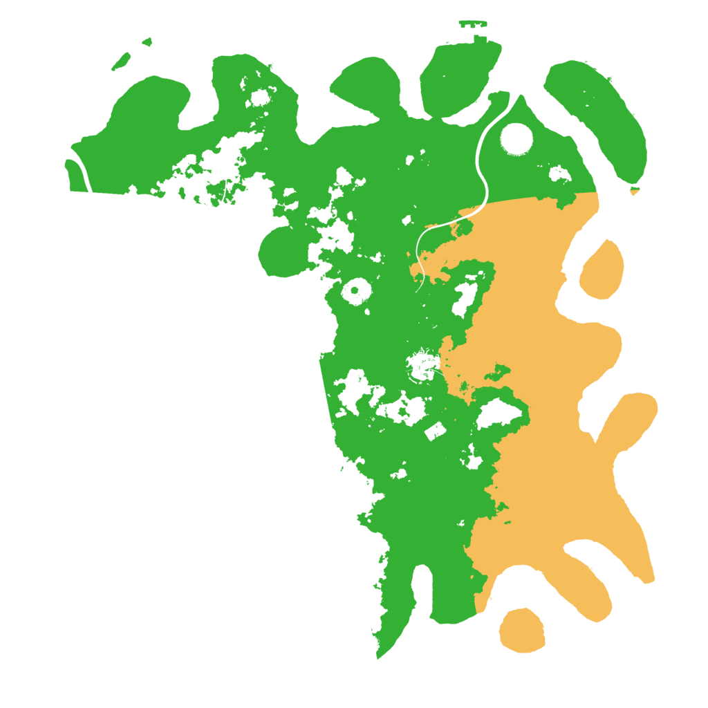 Biome Rust Map: Procedural Map, Size: 3850, Seed: 78562859