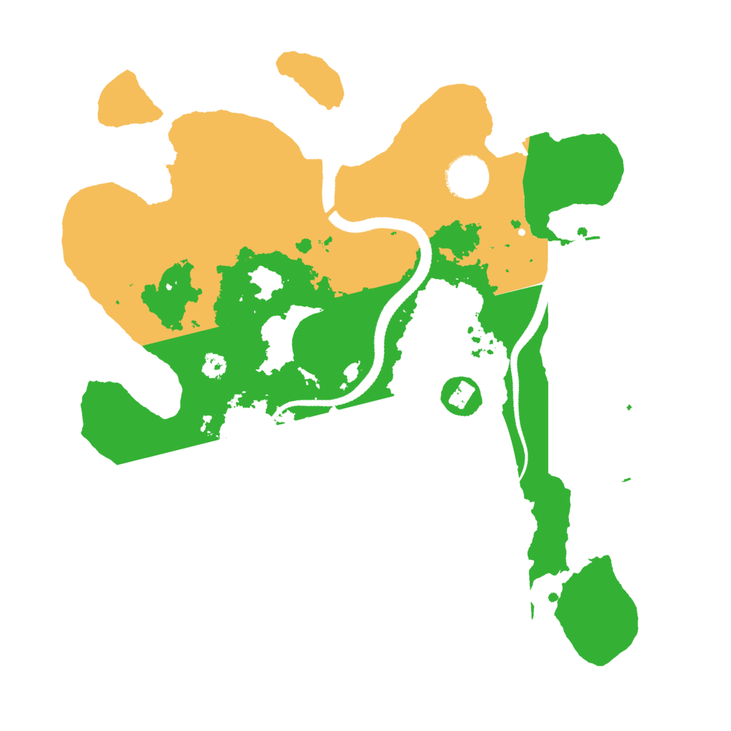 Biome Rust Map: Procedural Map, Size: 3000, Seed: 976569699