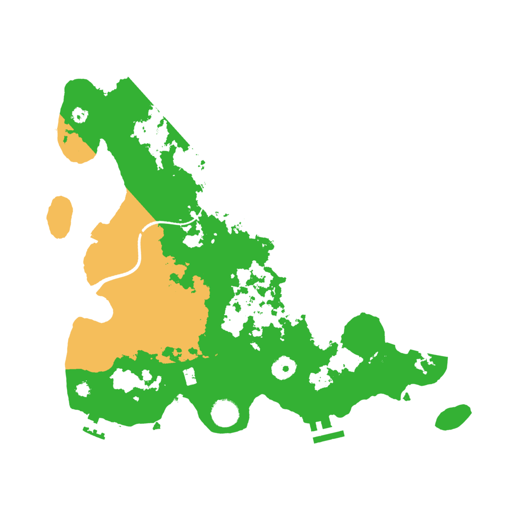 Biome Rust Map: Procedural Map, Size: 3250, Seed: 95230120
