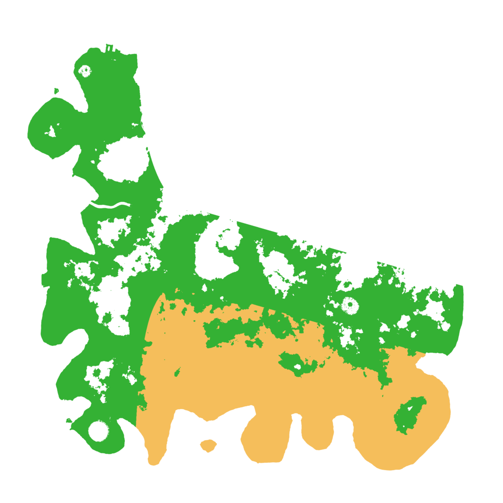 Biome Rust Map: Procedural Map, Size: 4400, Seed: 65326855