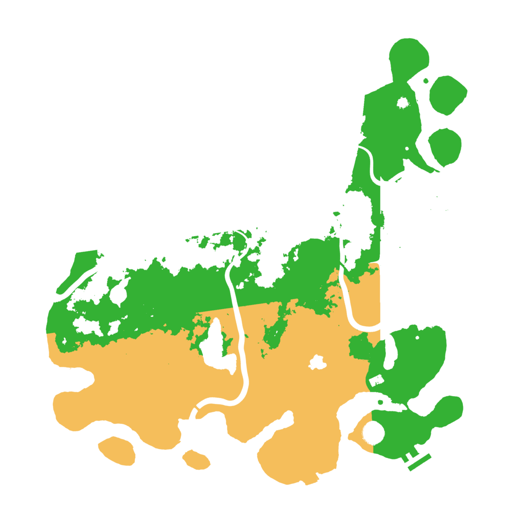Biome Rust Map: Procedural Map, Size: 4000, Seed: 28740637