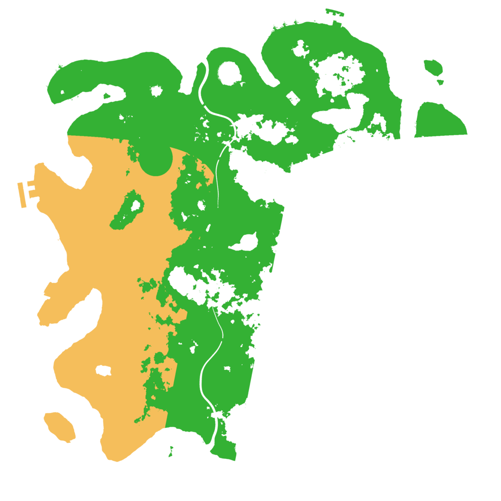 Biome Rust Map: Procedural Map, Size: 4000, Seed: 833566548