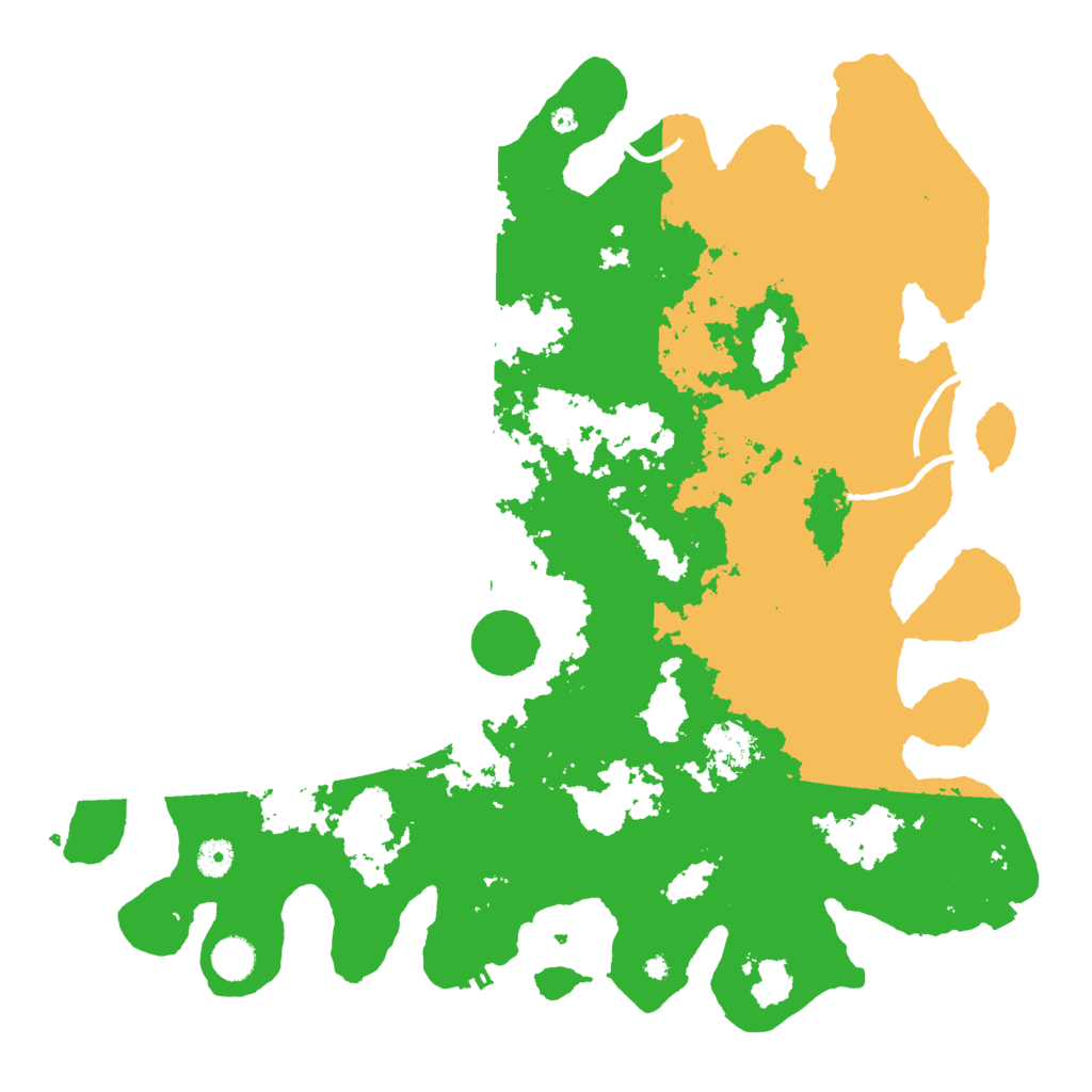 Biome Rust Map: Procedural Map, Size: 4400, Seed: 61044681