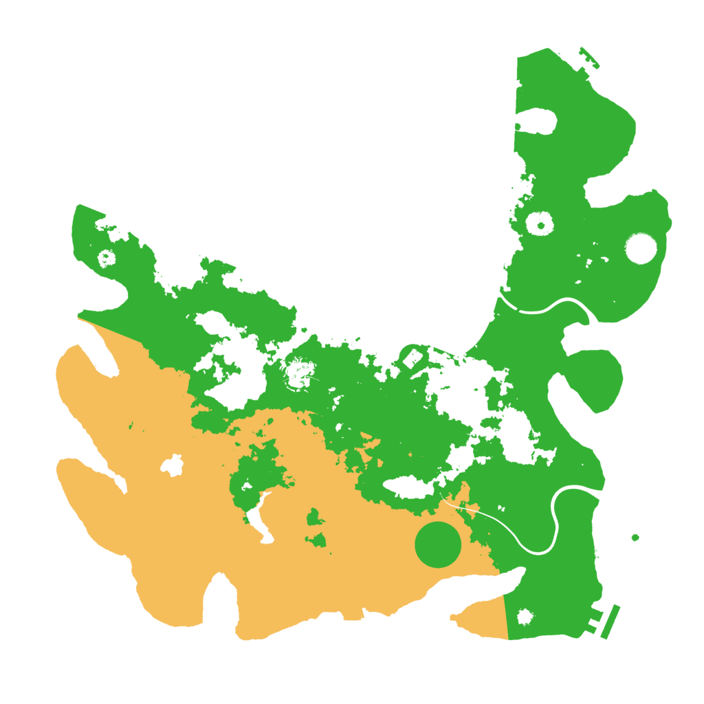 Biome Rust Map: Procedural Map, Size: 4000, Seed: 216032308