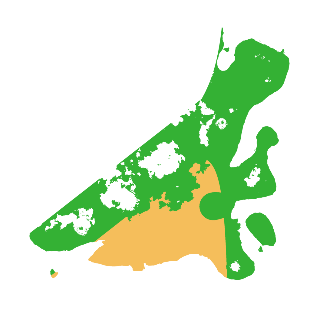 Biome Rust Map: Procedural Map, Size: 2950, Seed: 624651