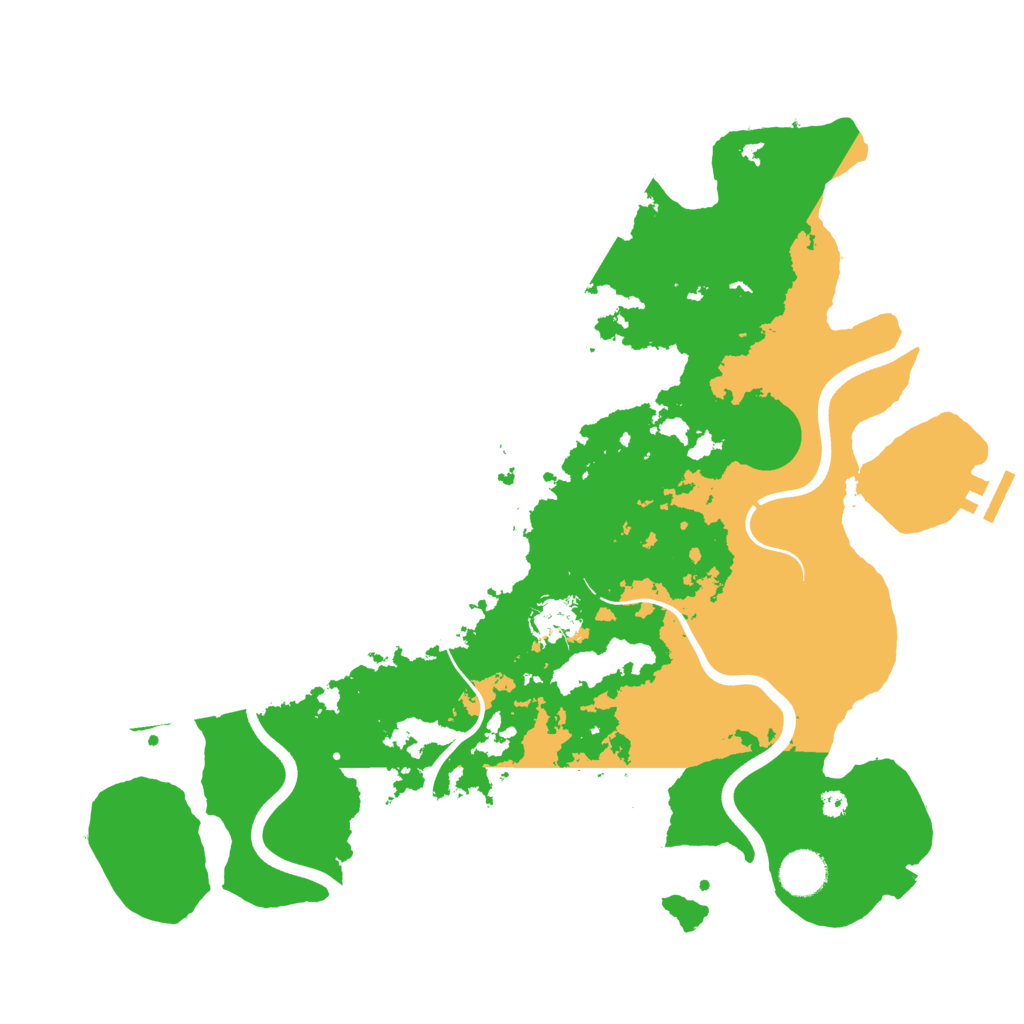 Biome Rust Map: Procedural Map, Size: 3850, Seed: 47224264