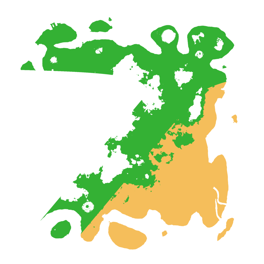 Biome Rust Map: Procedural Map, Size: 3600, Seed: 88026234