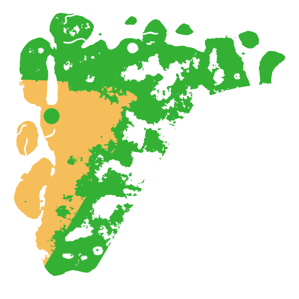 Biome Rust Map: Procedural Map, Size: 5000, Seed: 9119
