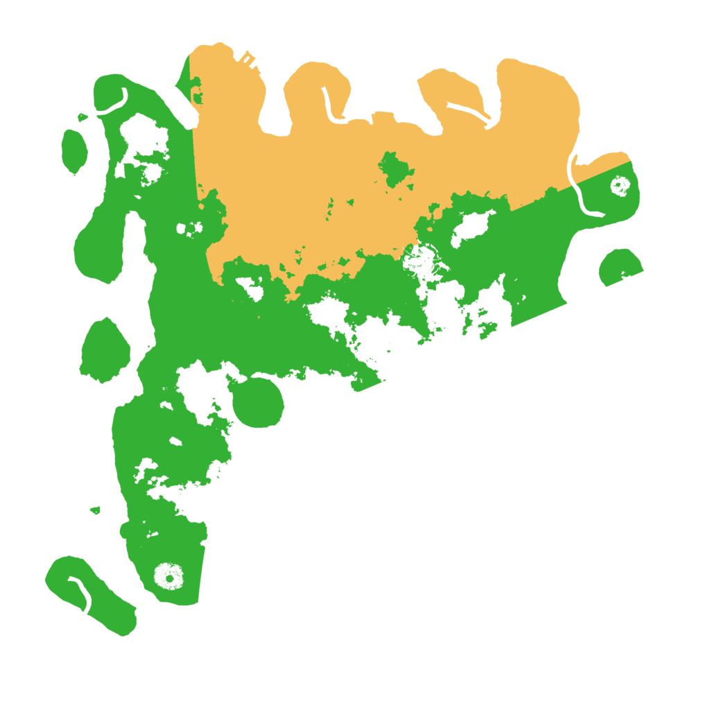 Biome Rust Map: Procedural Map, Size: 3750, Seed: 31384518