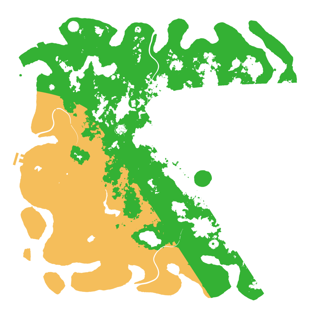 Biome Rust Map: Procedural Map, Size: 5000, Seed: 624859634