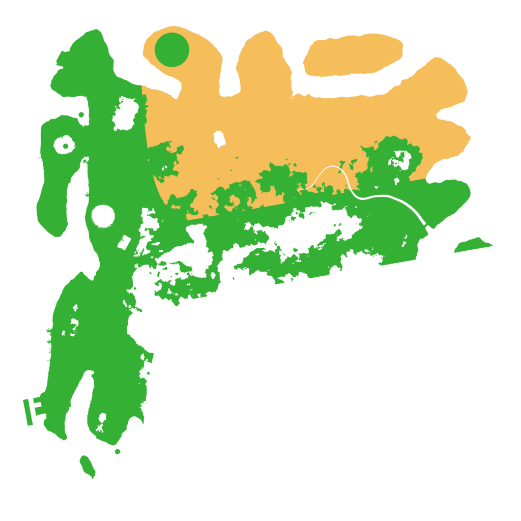 Biome Rust Map: Procedural Map, Size: 4000, Seed: 498400677