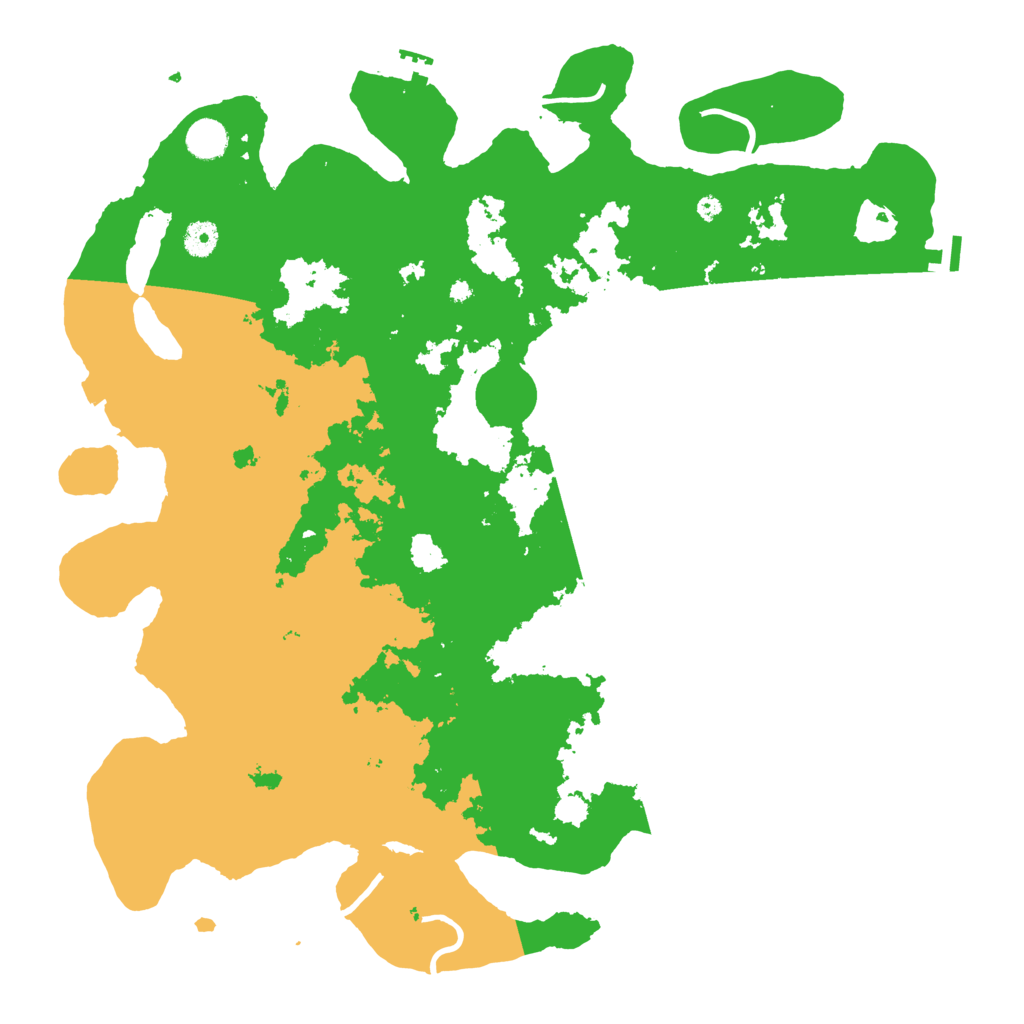 Biome Rust Map: Procedural Map, Size: 4400, Seed: 49108744