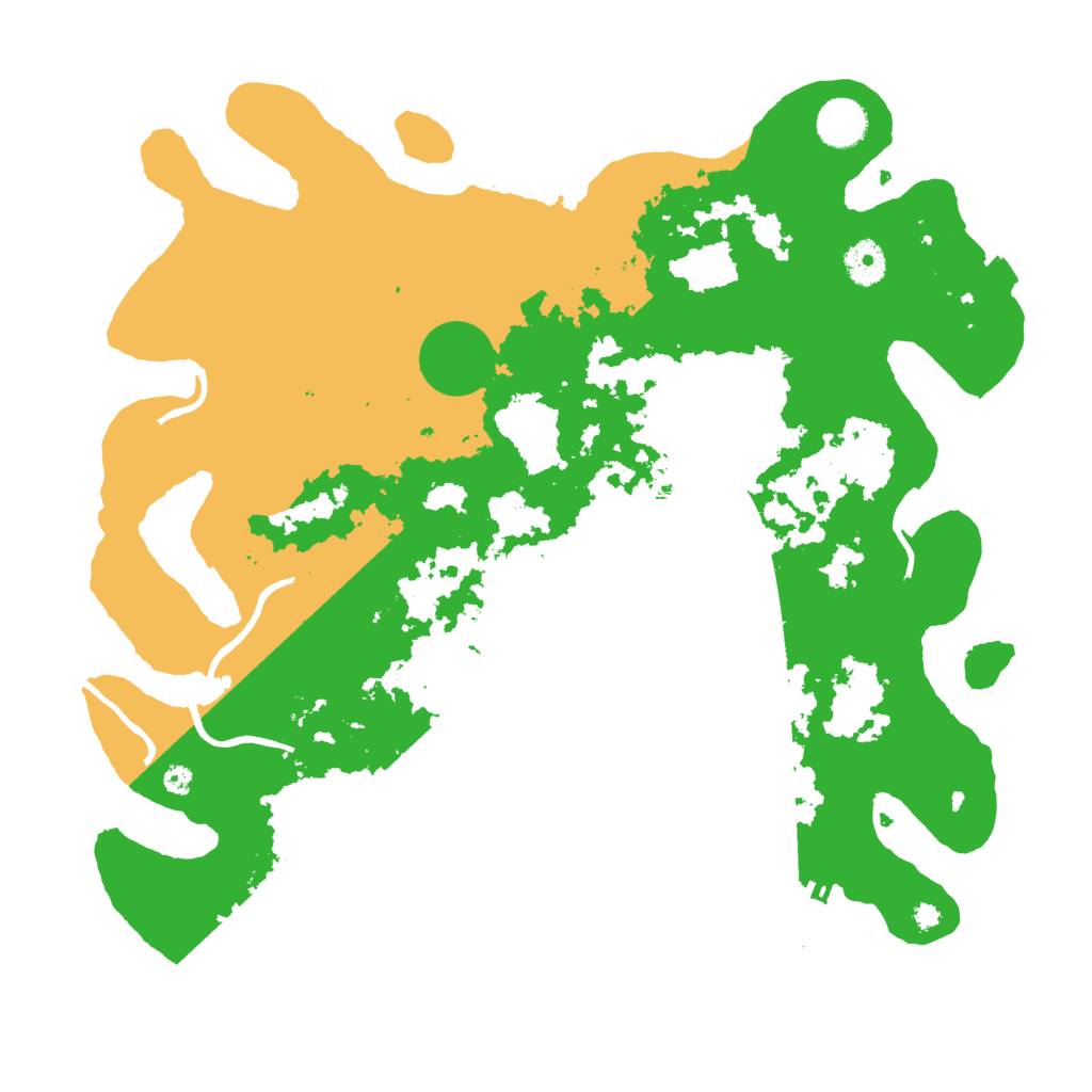 Biome Rust Map: Procedural Map, Size: 3850, Seed: 29157430