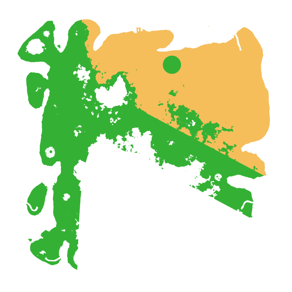 Biome Rust Map: Procedural Map, Size: 4250, Seed: 37736108