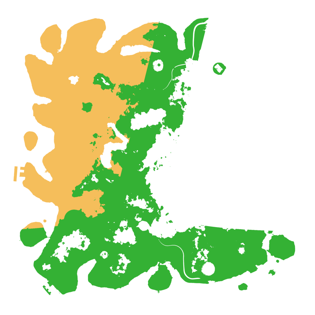 Biome Rust Map: Procedural Map, Size: 4250, Seed: 1008938238