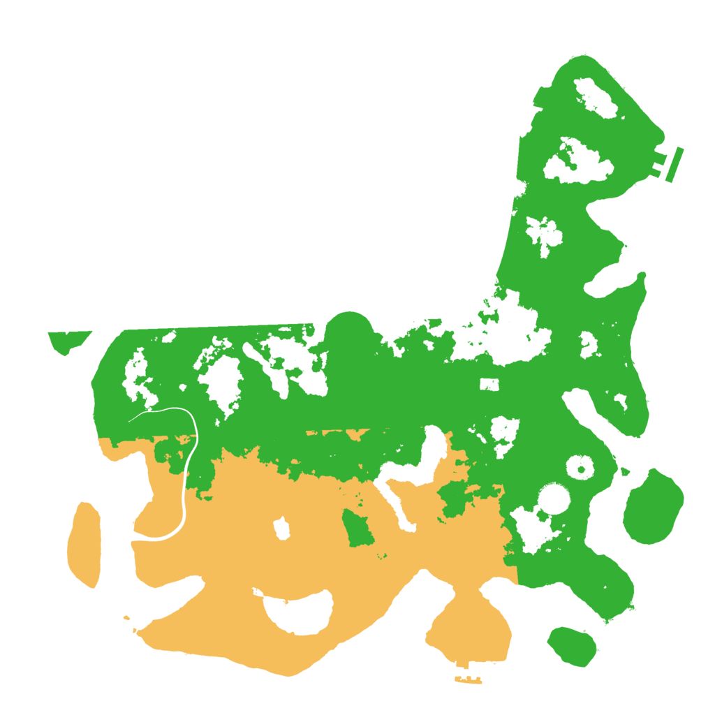Biome Rust Map: Procedural Map, Size: 4000, Seed: 33166914