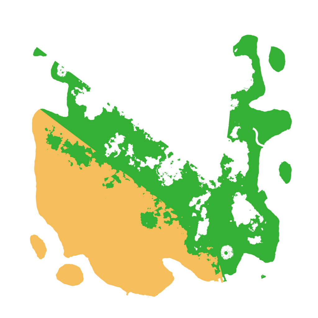 Biome Rust Map: Procedural Map, Size: 3600, Seed: 83379049