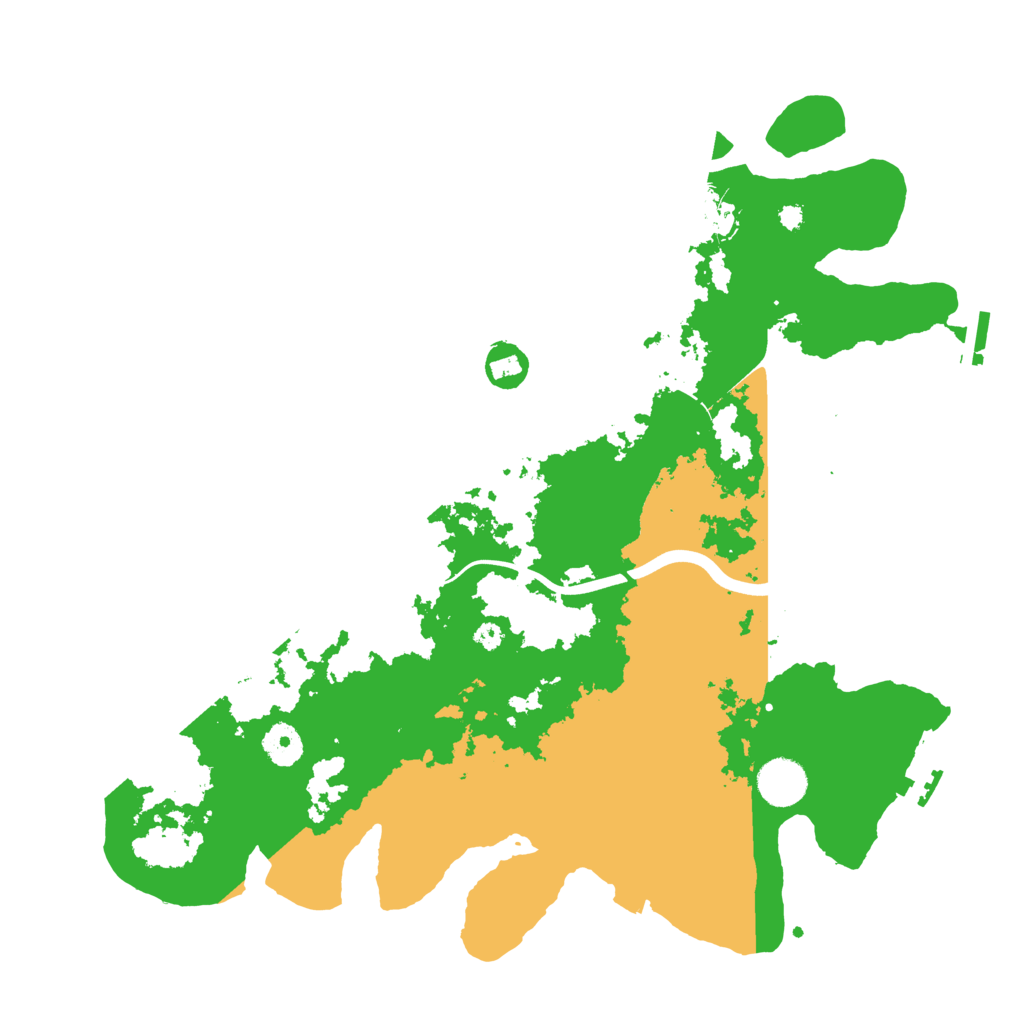 Biome Rust Map: Procedural Map, Size: 3800, Seed: 93255436