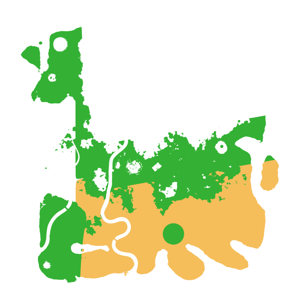 Biome Rust Map: Procedural Map, Size: 3750, Seed: 1715564858