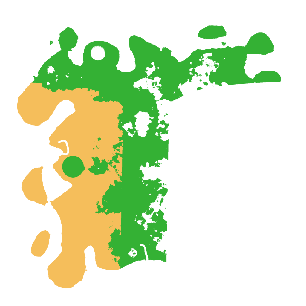 Biome Rust Map: Procedural Map, Size: 3750, Seed: 199058