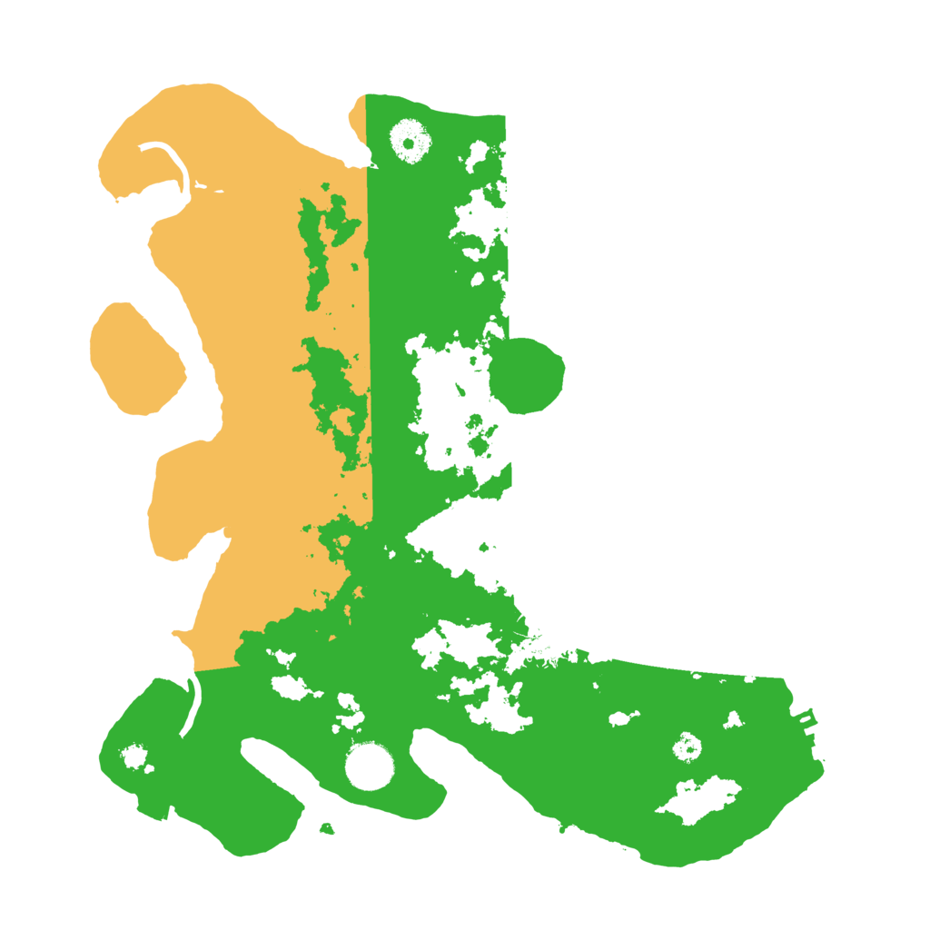 Biome Rust Map: Procedural Map, Size: 3400, Seed: 670620