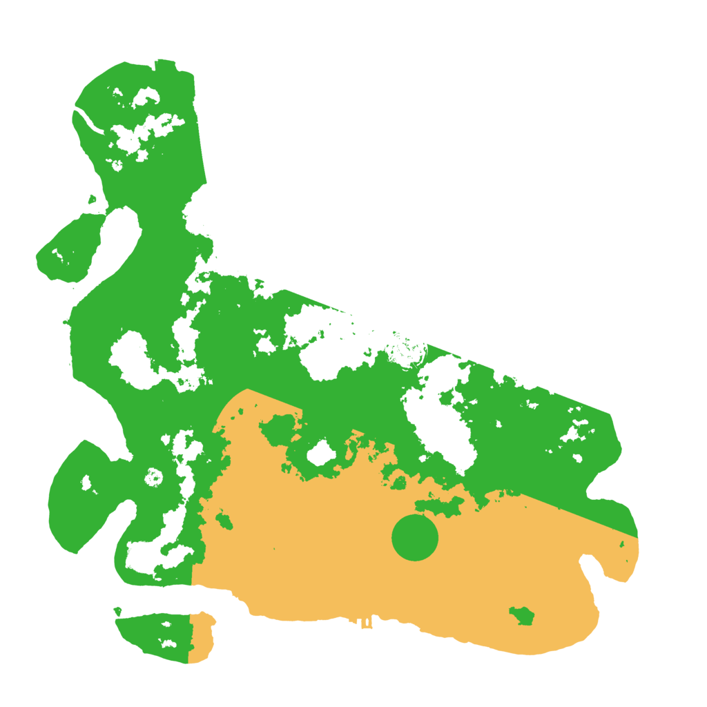 Biome Rust Map: Procedural Map, Size: 4000, Seed: 12893251