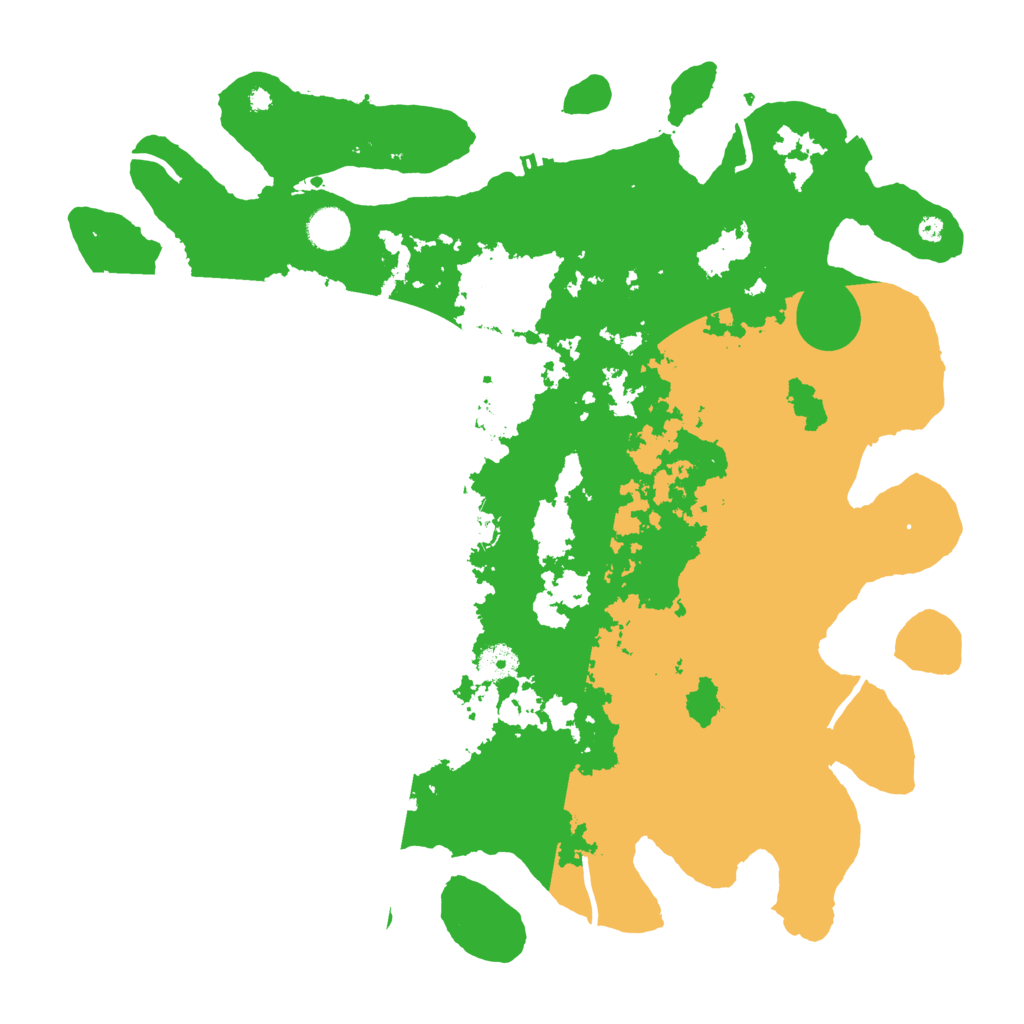 Biome Rust Map: Procedural Map, Size: 4200, Seed: 1441870854