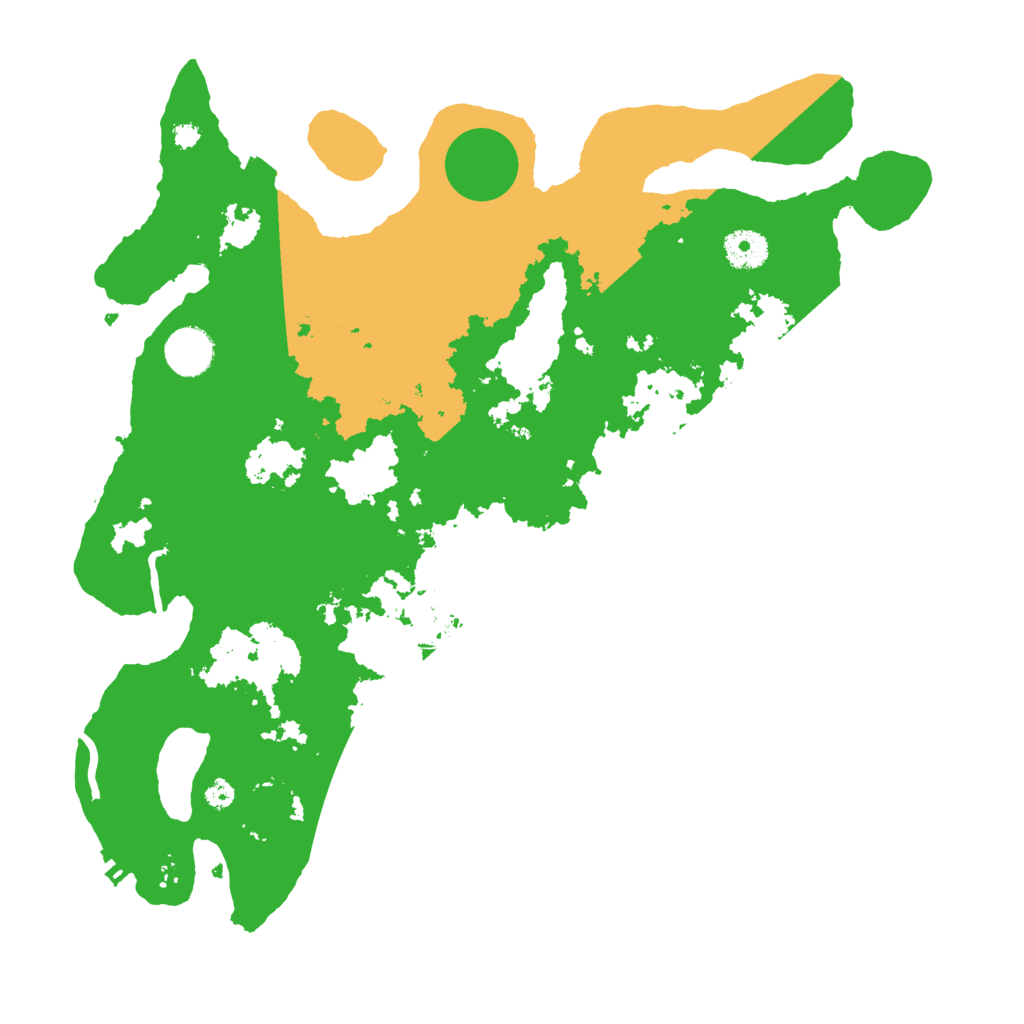 Biome Rust Map: Procedural Map, Size: 3700, Seed: 1893812670