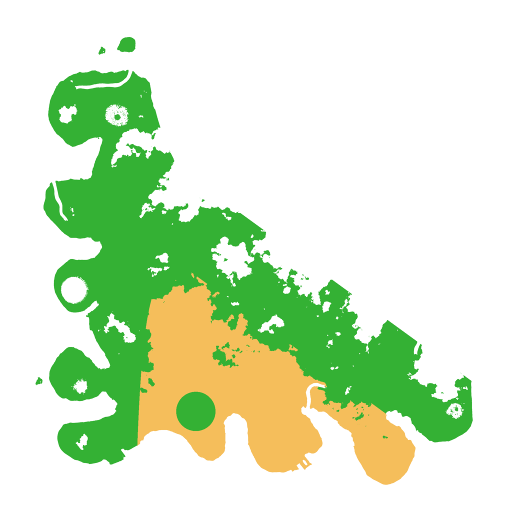 Biome Rust Map: Procedural Map, Size: 3450, Seed: 6327429