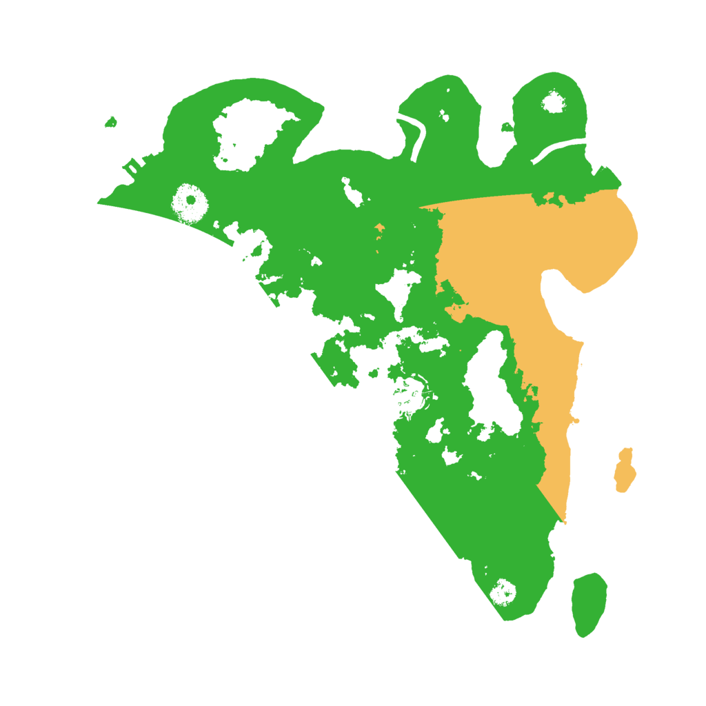 Biome Rust Map: Procedural Map, Size: 3000, Seed: 8013752