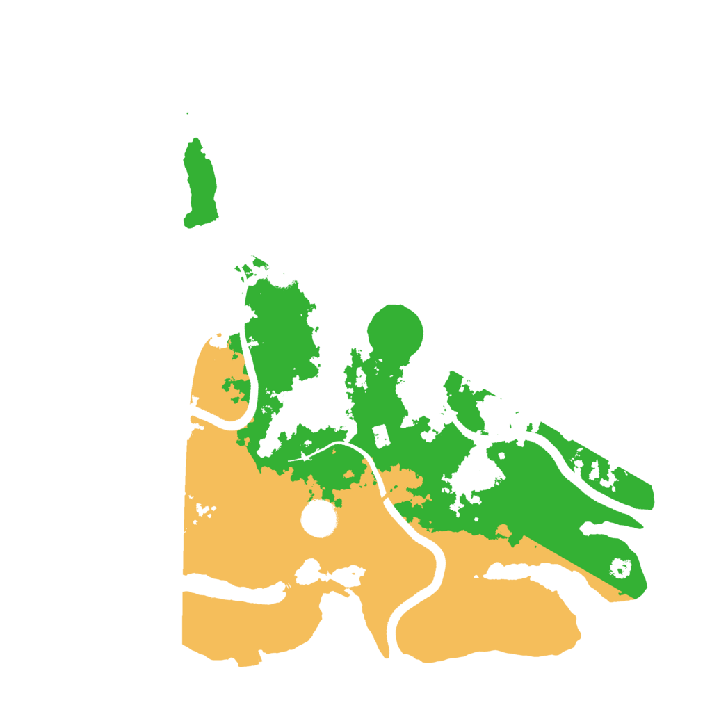 Biome Rust Map: Procedural Map, Size: 3450, Seed: 15350655