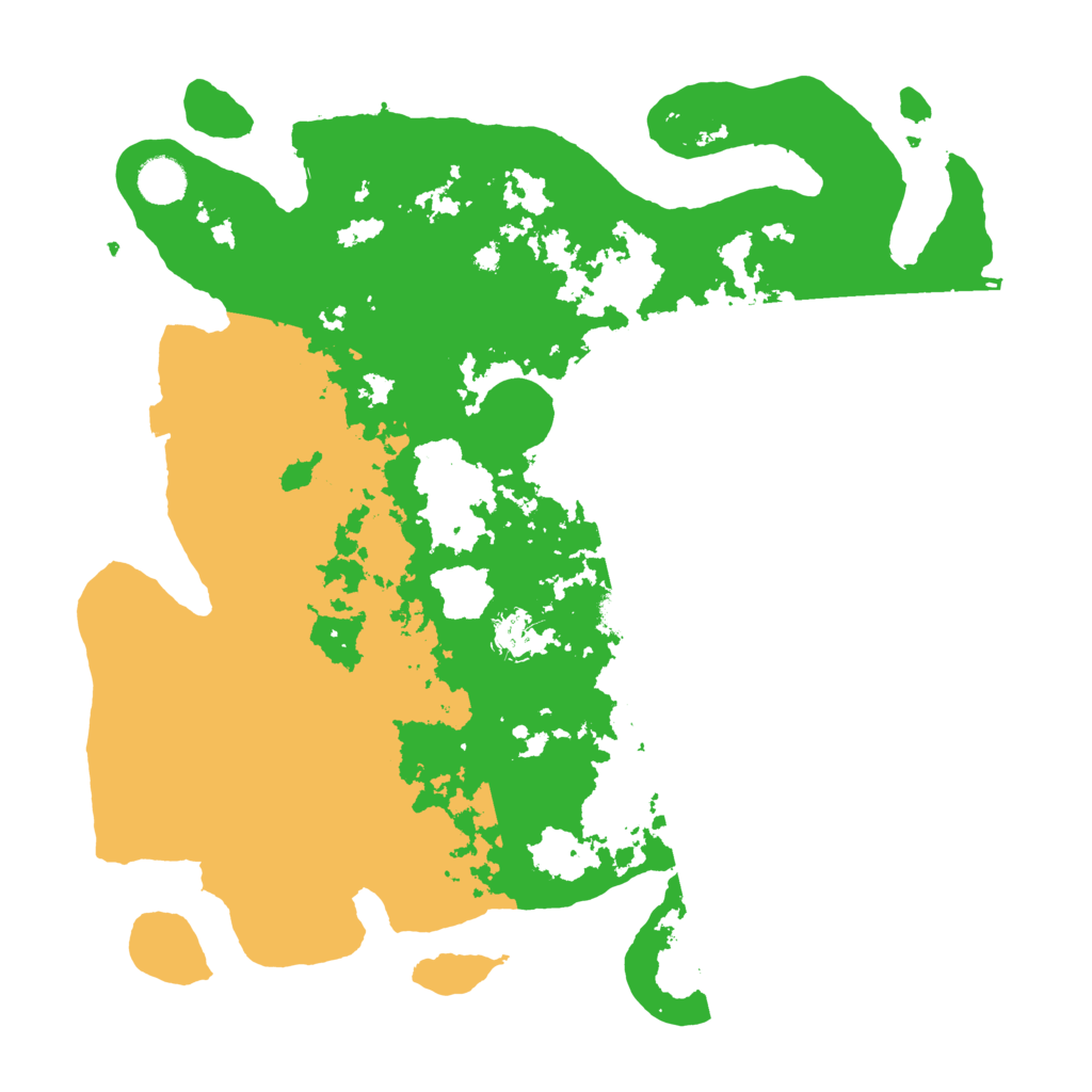 Biome Rust Map: Procedural Map, Size: 4000, Seed: 51818245